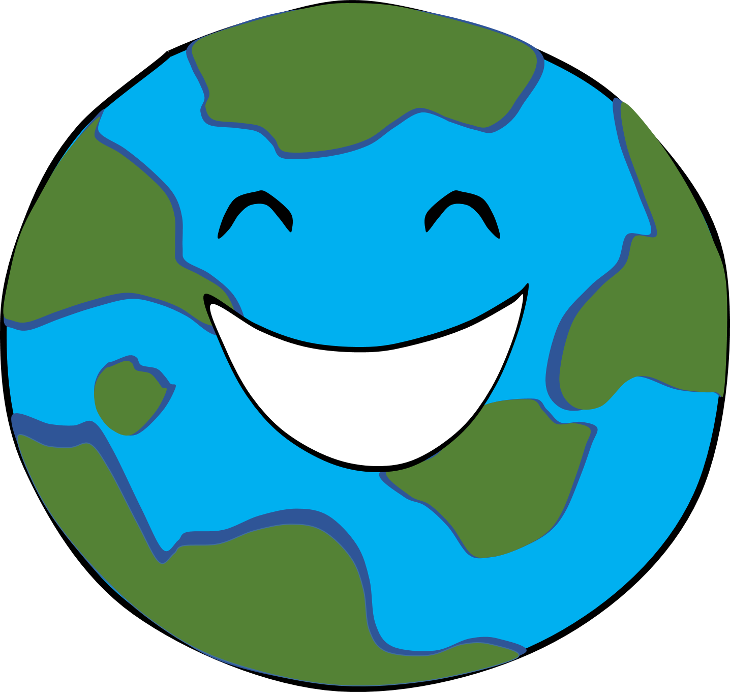 Planet Earth Clipart Happy And Other Clipart Images On Cliparts Pub