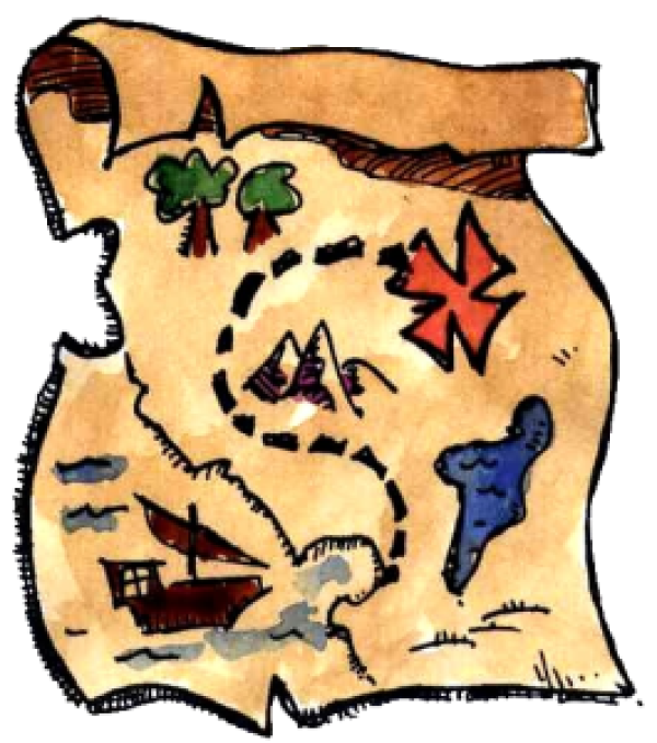 Map Clipart Treasure And Other Clipart Images On Cliparts Pub