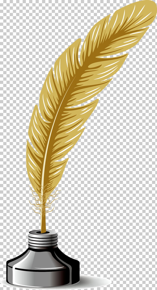 Quill Clipart Gold And Other Clipart Images On Cliparts Pub