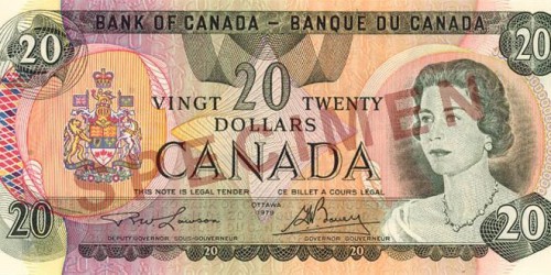 $20 clipart canadian