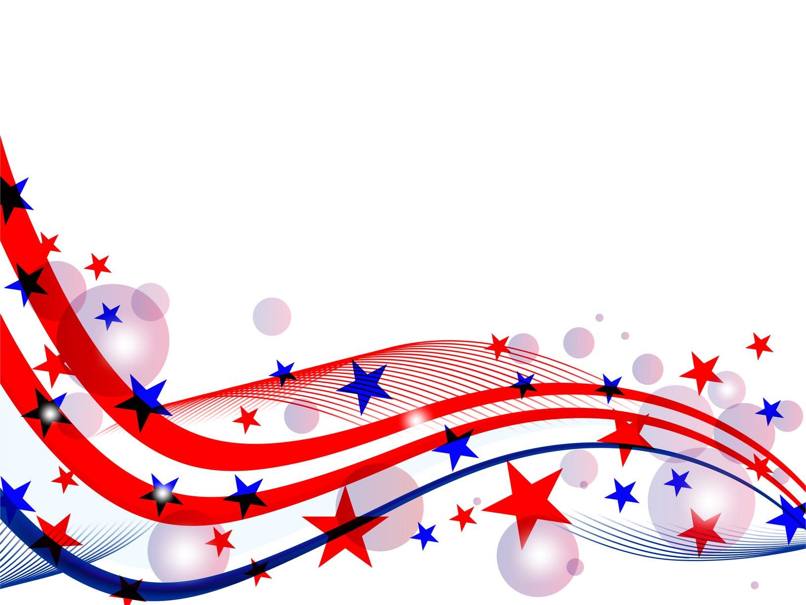 4 july clipart graphic background