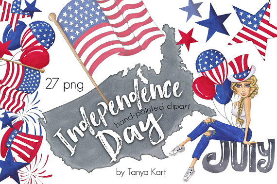 Independence Day Clipart,