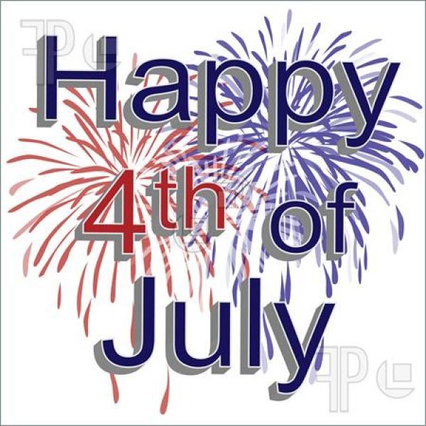 4th of july clipart small