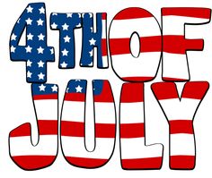 Fourth of july, clip art,