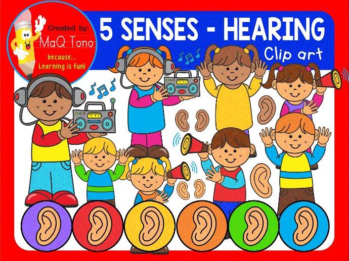 Hearing five senses.