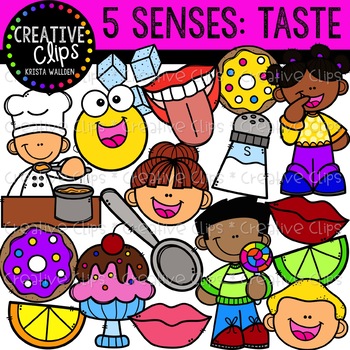 Taste five senses.