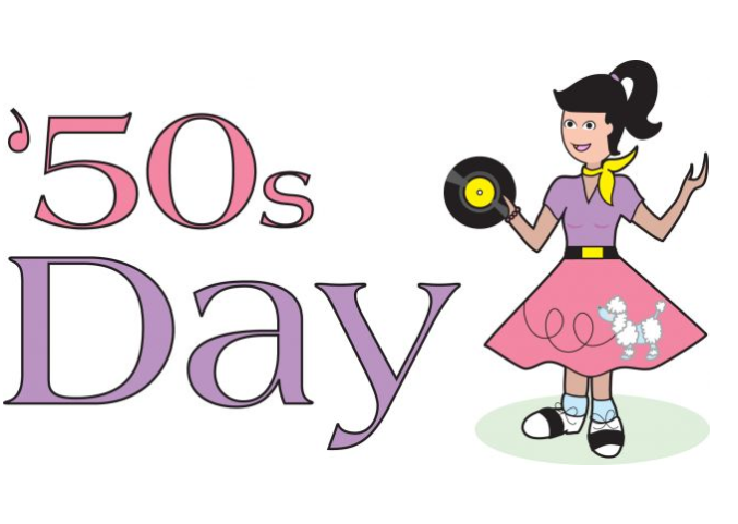 50s clipart happy days