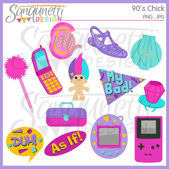 90s clipart toy.