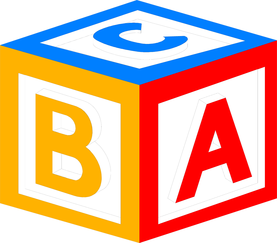 abc clipart letters blocks