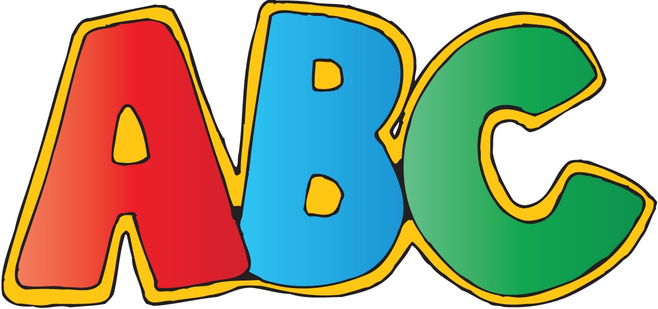 Abc clipart alphabet.
