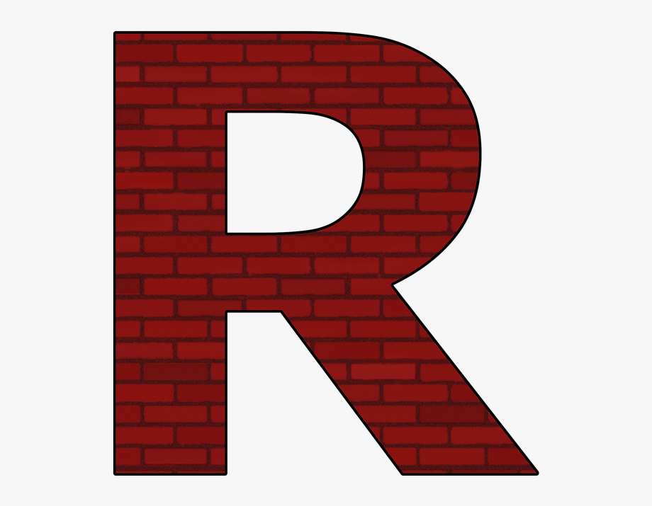 R Alphabet Letter Abc Transparent Font Words