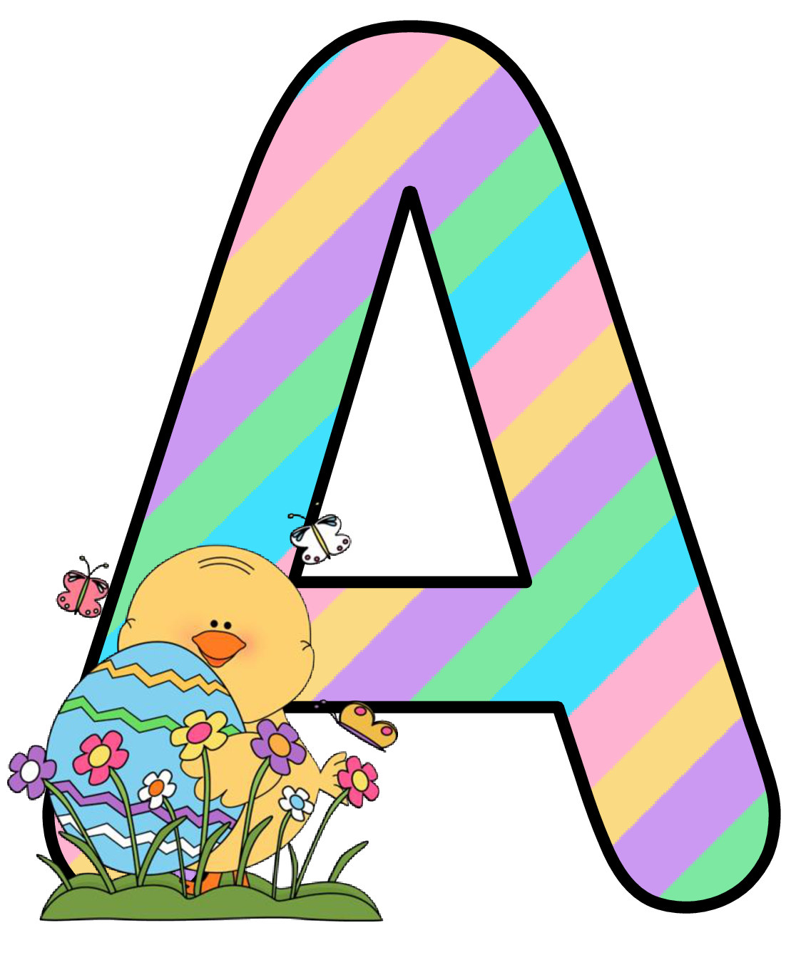 abc clipart letters holiday alphabet