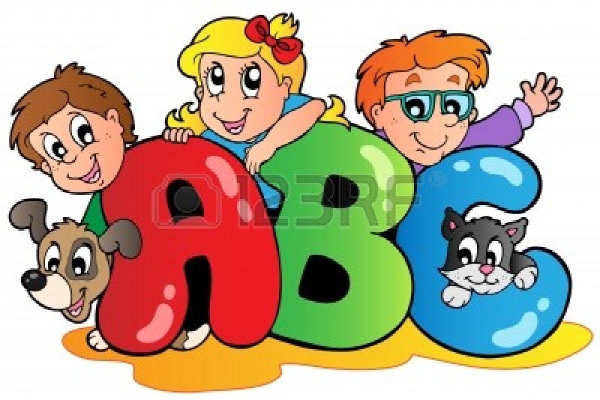 Kids ABC Alphabet Letters Clipart
