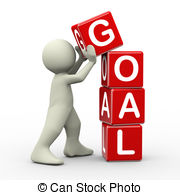 Goal achievement Stock Illustrations