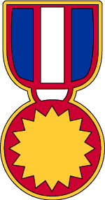 Achievement medal clip.