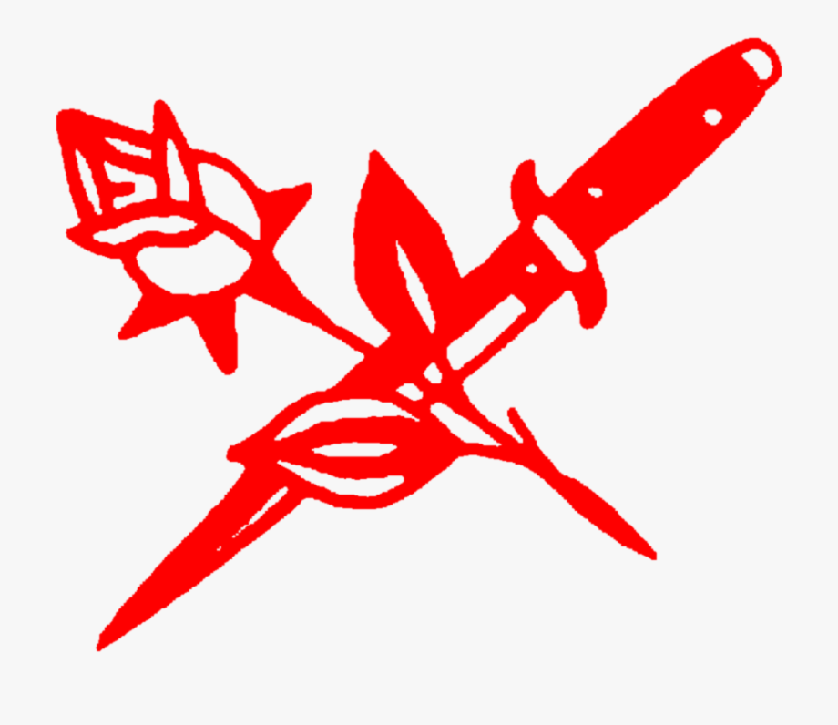 Knife Clipart Rose