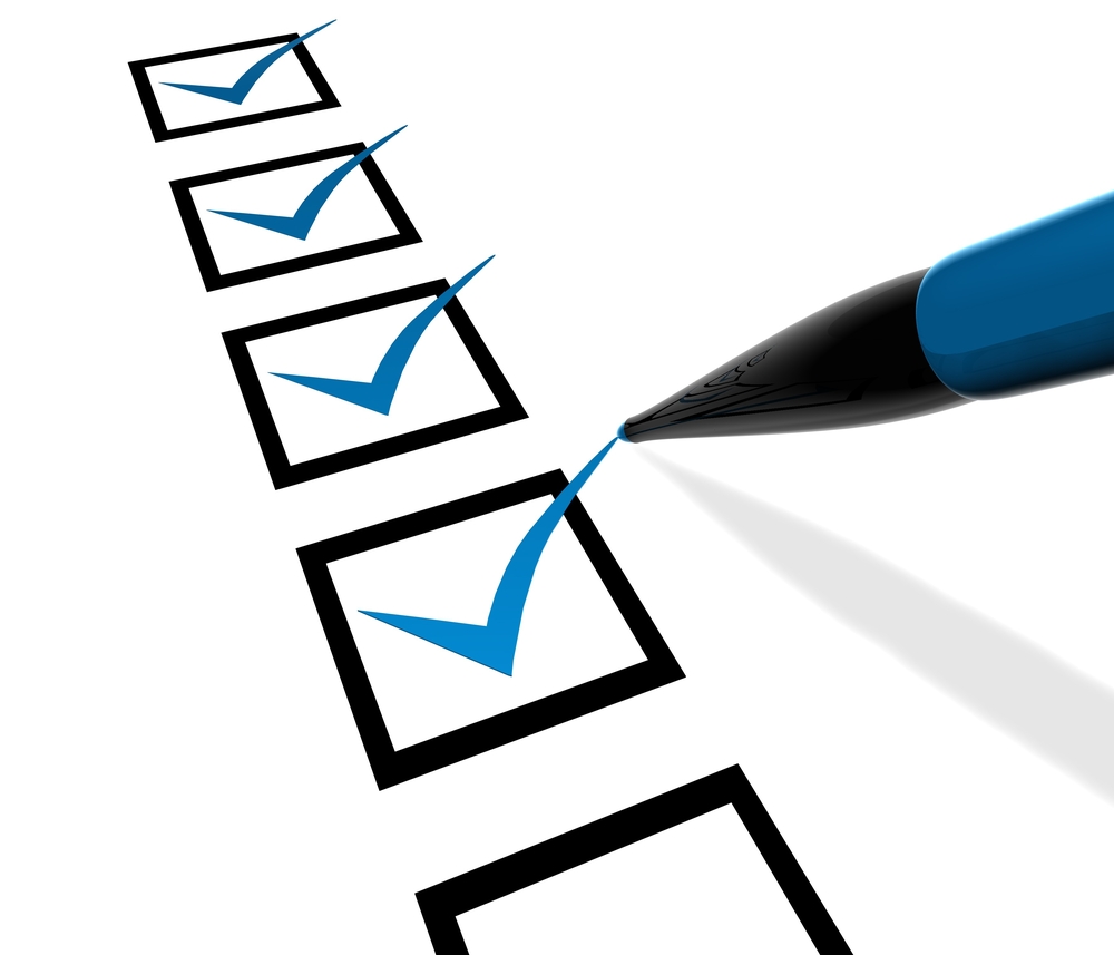 agenda clipart checklist