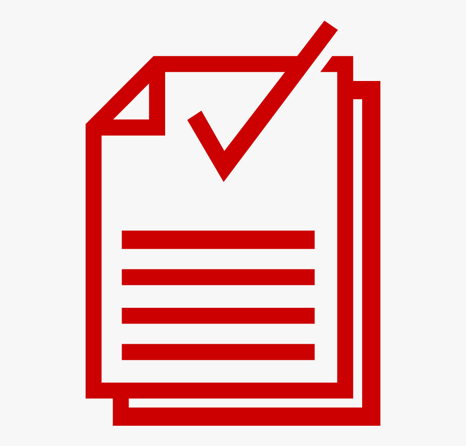 Icon Of Documents With A Checkmark Symbol