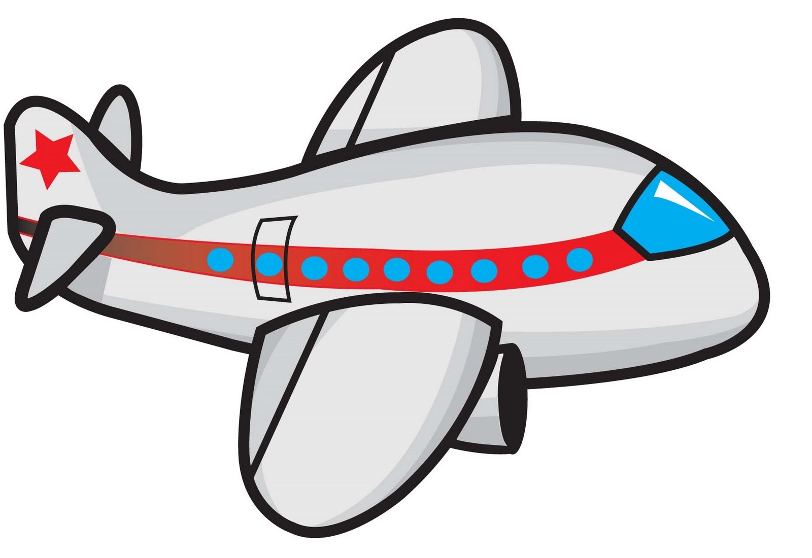 airplane clipart animated