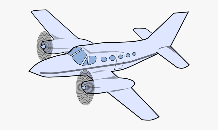 Airplane clipart animated.