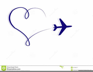 Airplane moving clipart.