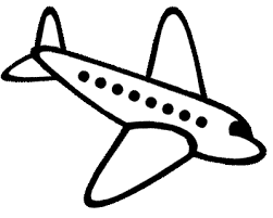 Airplane clipart simple, Airplane simple Transparent FREE