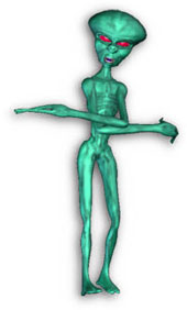 alien clipart dancing