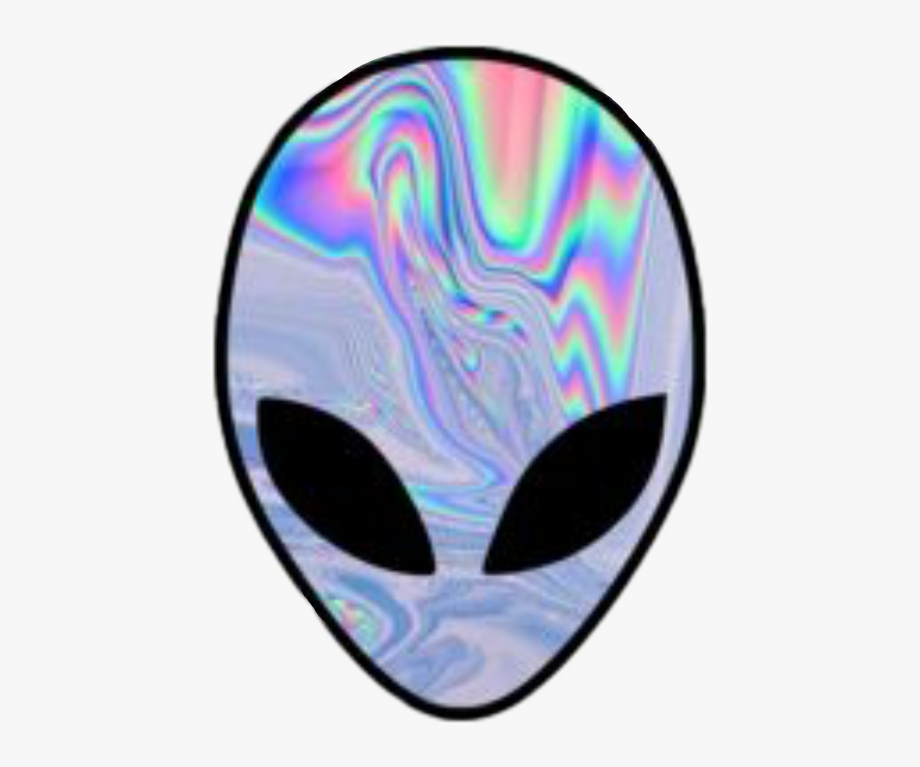Alien Clipart Rainbow