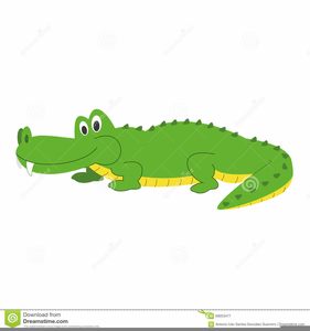 Free Baby Alligator Clipart