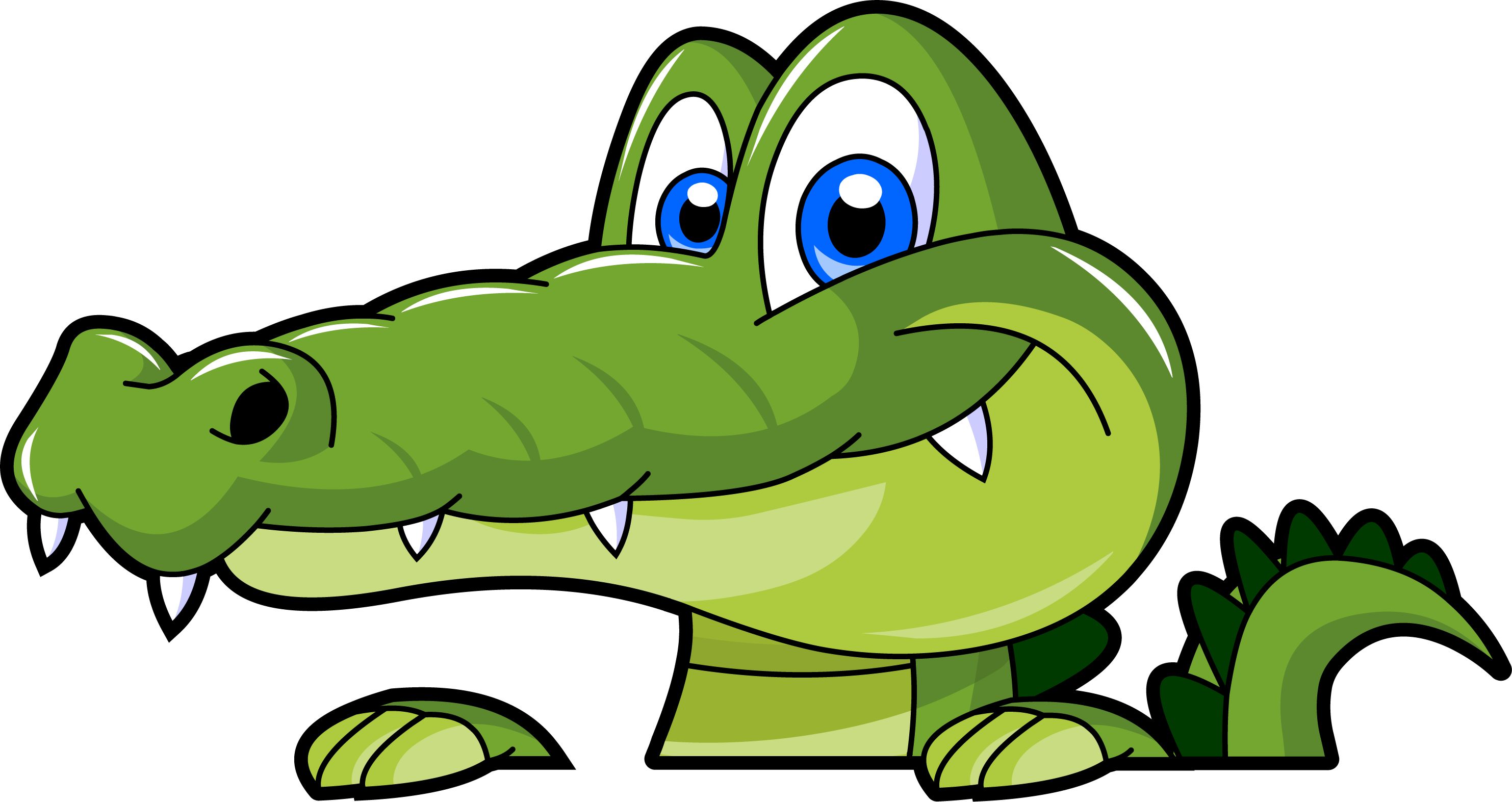 alligator clipart cartoon