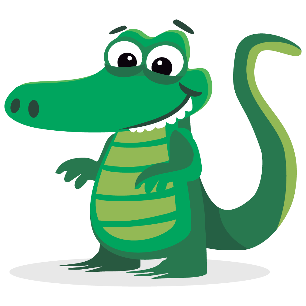 Gator clipart easy, Gator easy Transparent FREE for download