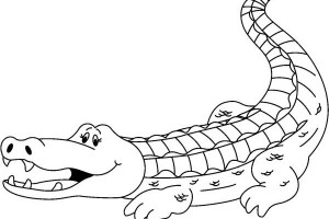 Free Gator Clipart Black And White, Download Free Clip Art