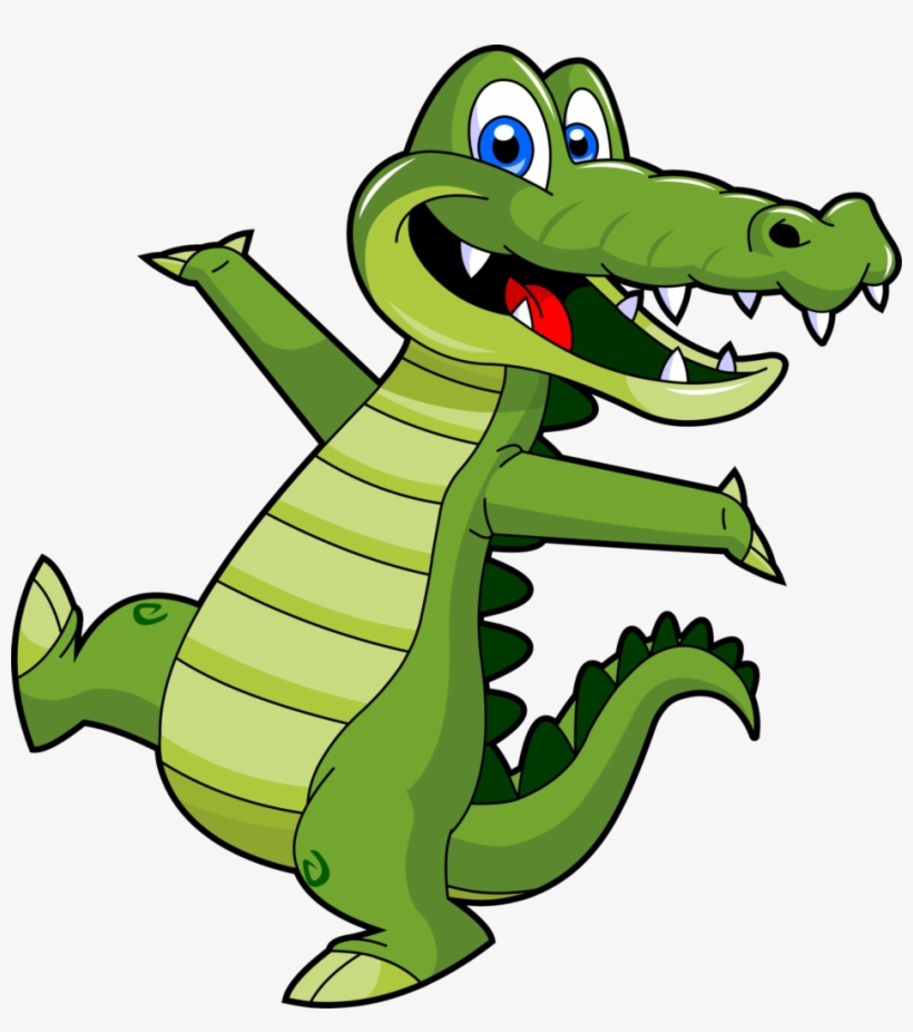 Cartoon alligator png.