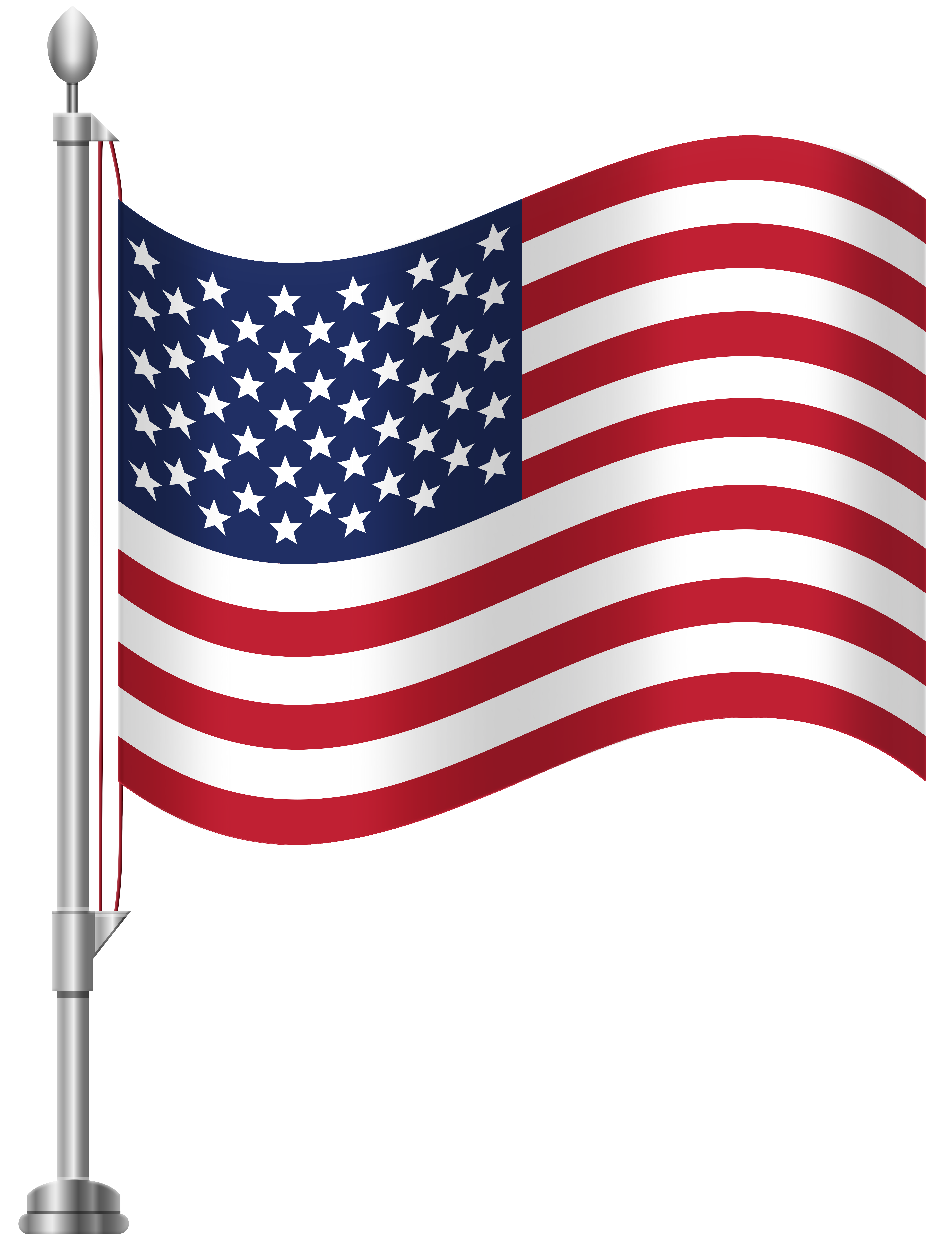 American flag clip.