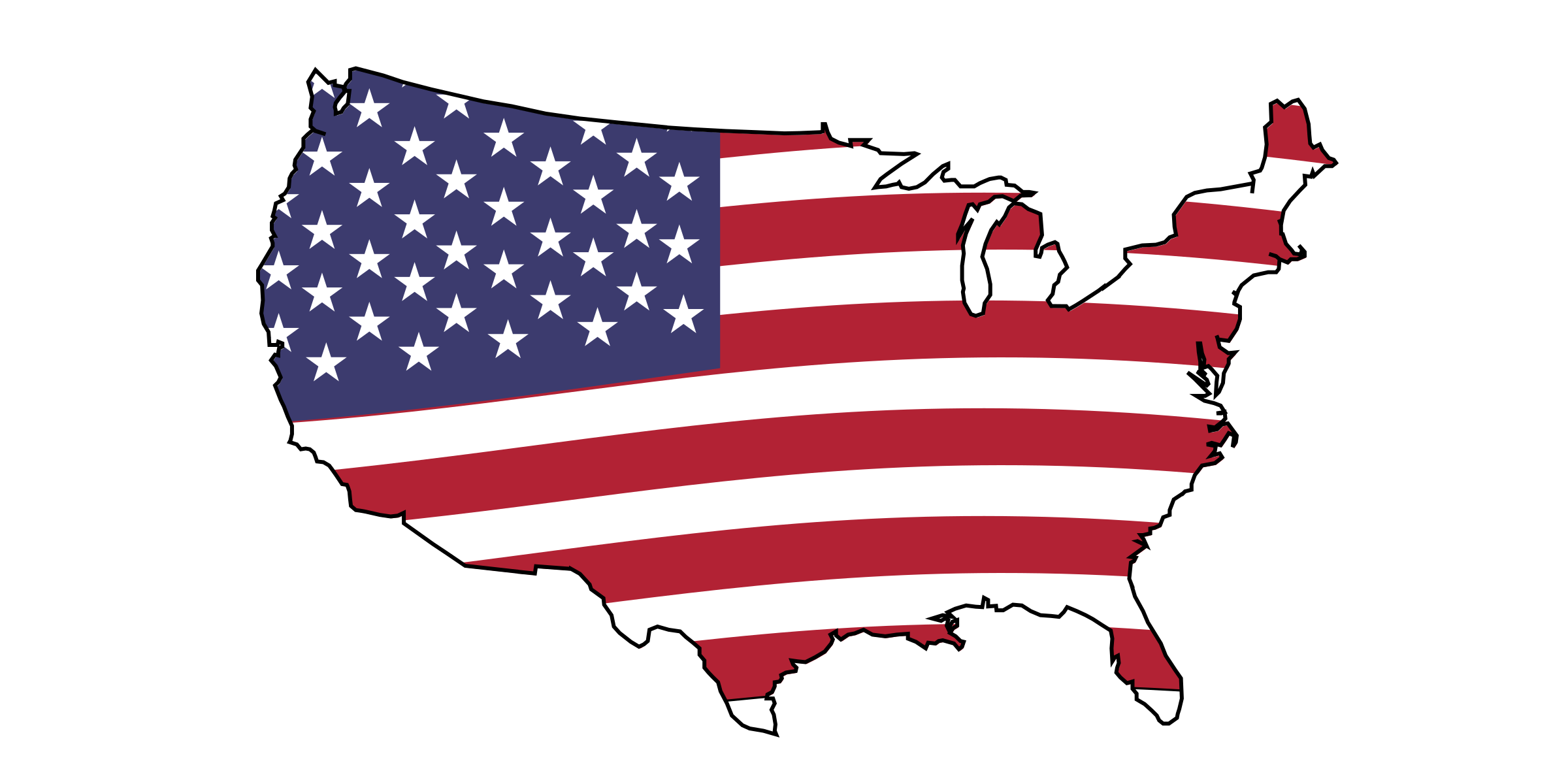 United States Map Animated