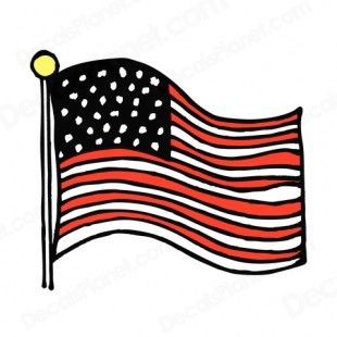 United states flag.
