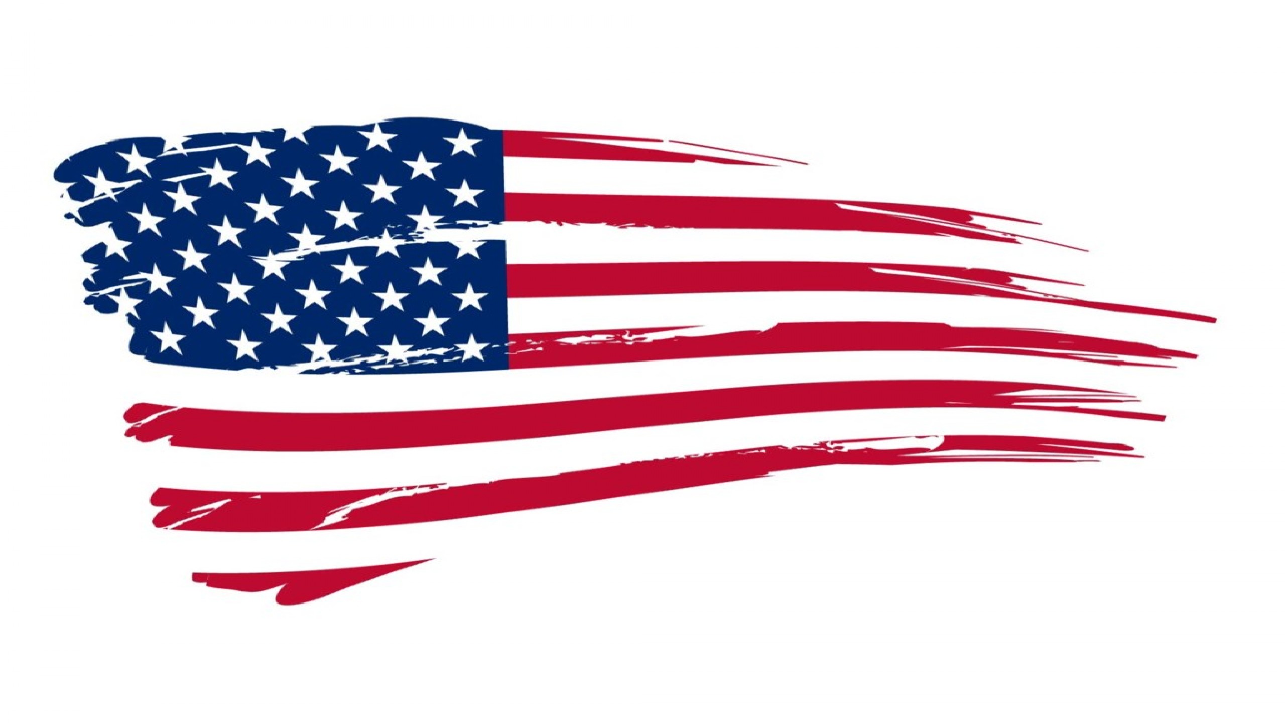 Grunge American Flag Png ,