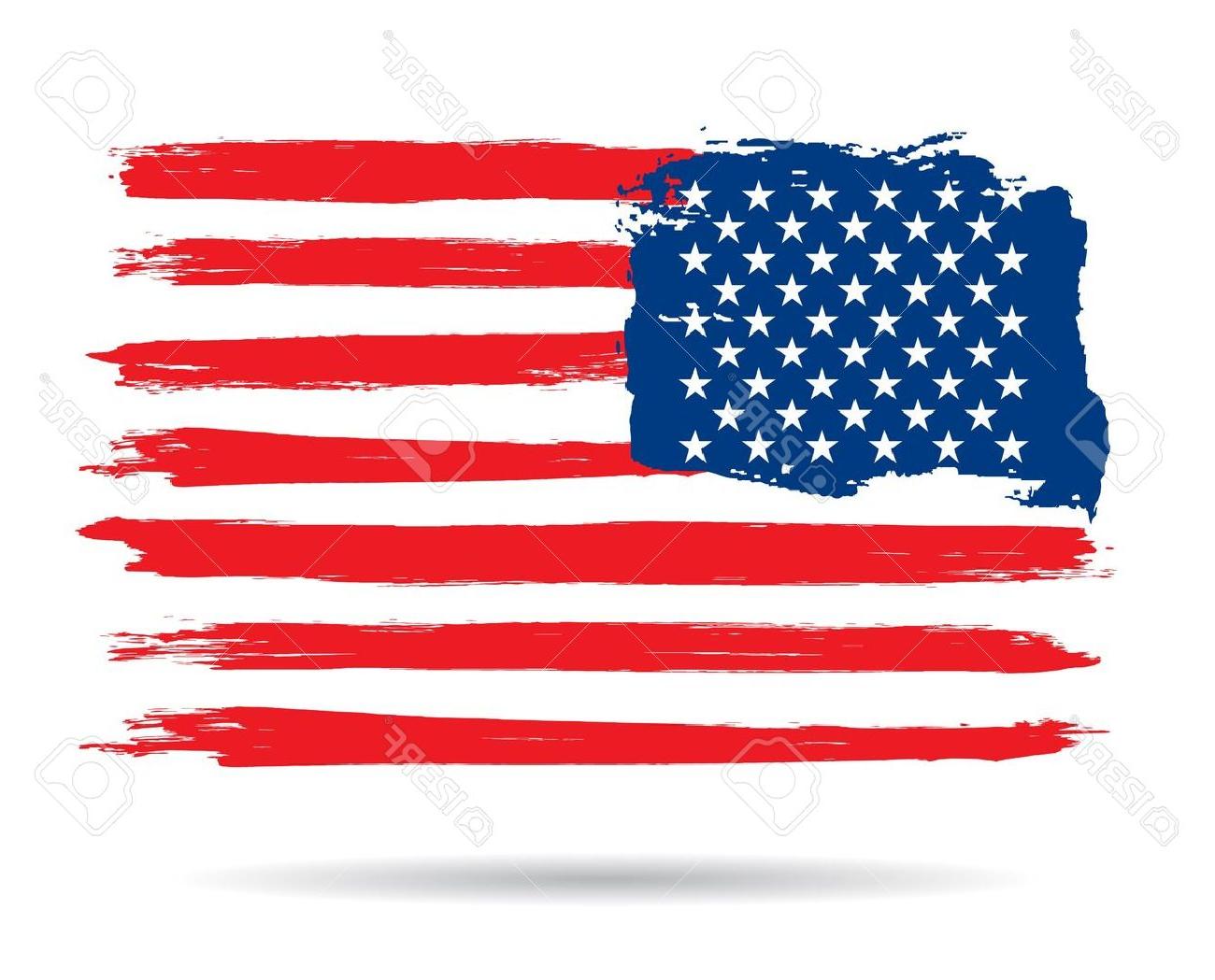Unique american flag.