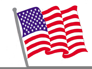 Us Flag Free Clipart