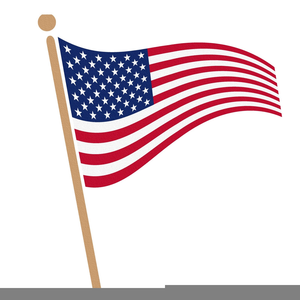 american flag clipart royalty free