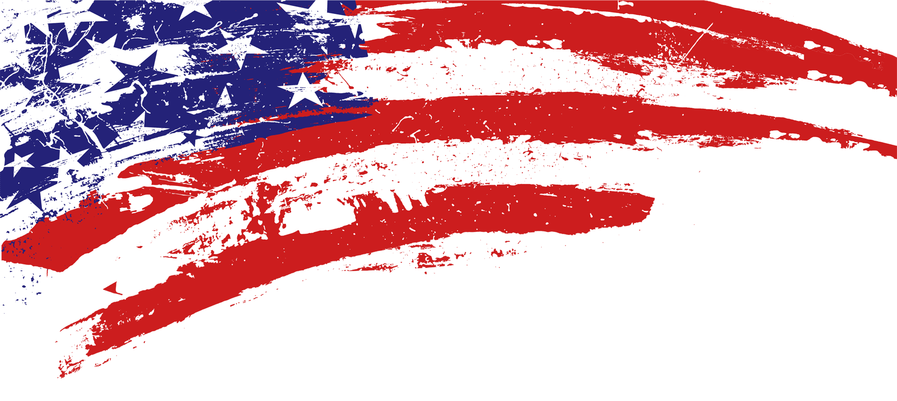 American flag clipart.