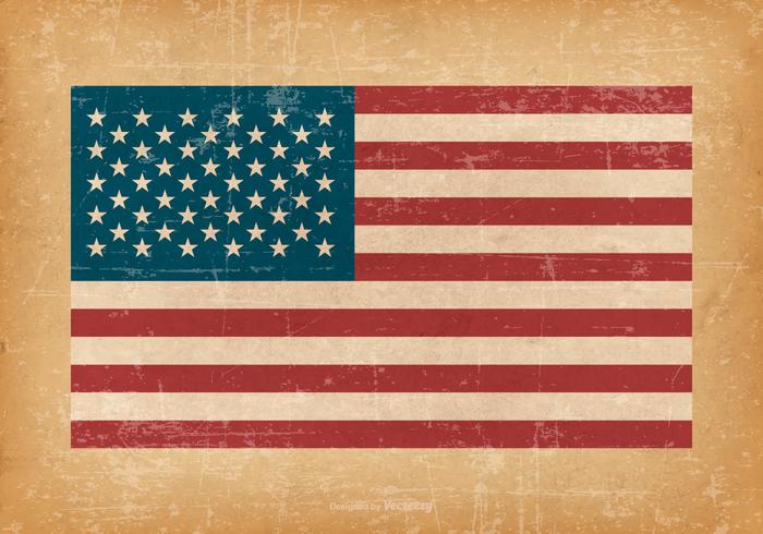 American Flag Free Vector Art
