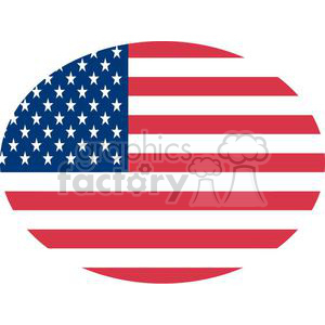 The american flag.