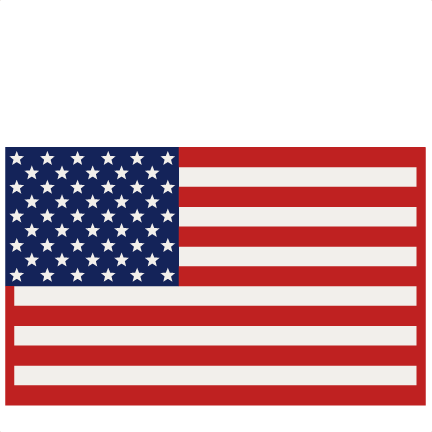 American Flag SVG scrapbook cut file cute clipart files for