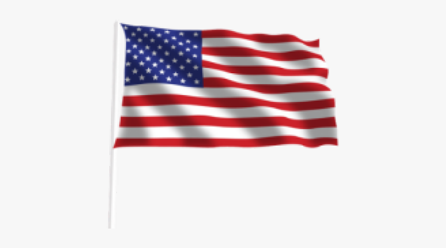 Drawn American Flag Transparent Background
