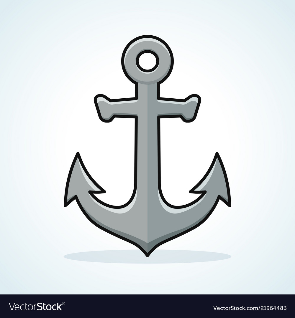 Anchor icon design clipart