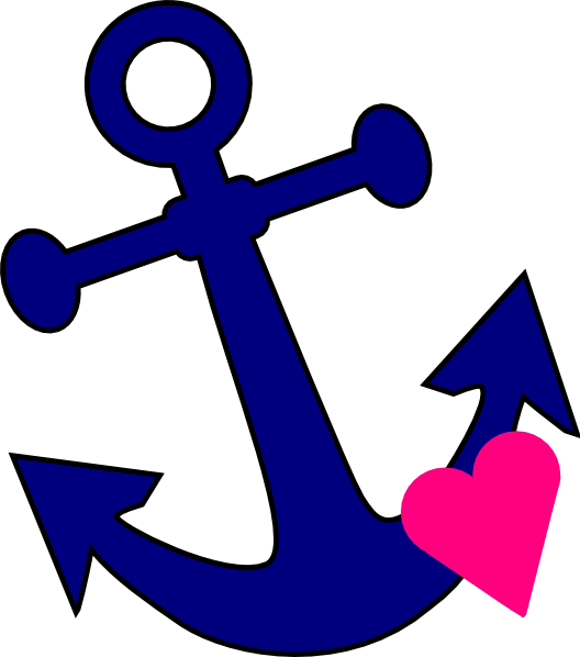 Girly clipart anchor, Girly anchor Transparent FREE for