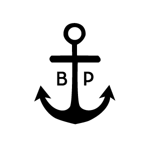 Monogram anchor.