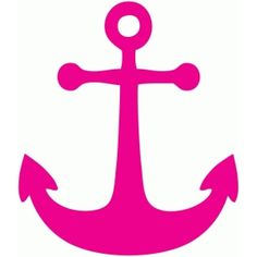 Download Free Pink Anchor Nautical Pirate Party Clipart PNG