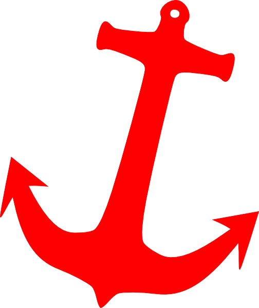 Red Anchor Clip Art at Clker